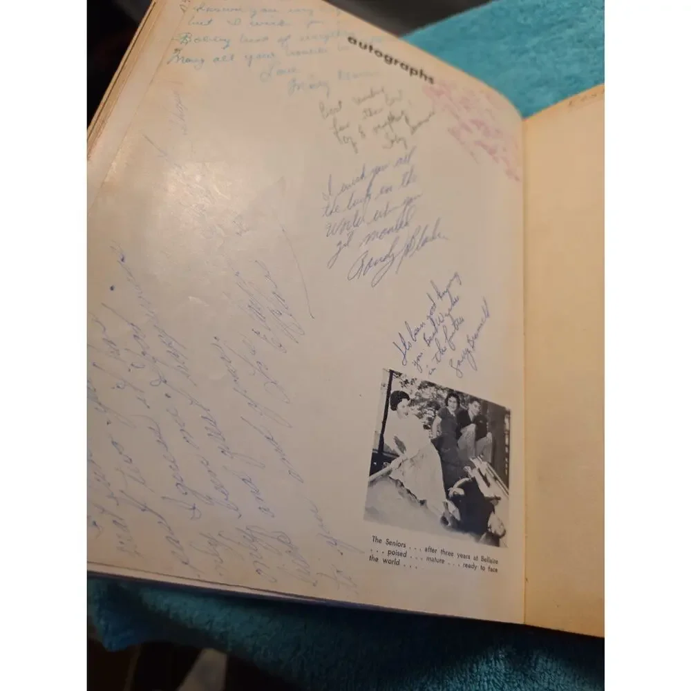1961 Bellaire High School Yearbook Houston Texas TX Vol VI Carillon Vintage